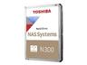 Toshiba N300 NAS - Hårddisk - 4 TB - intern - 3,5 - SATA 6Gb/s - 7200 rpm - buffert: 256 MB