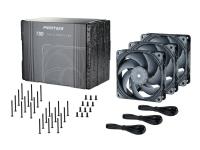 Phanteks T30-120 - Lådfläkt - 120 mm (paket om 3)