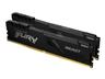 Kingston FURY Beast - DDR4 - sats - 32 GB: 2 x 16 GB - DIMM 288-pin - 3600 MHz / PC4-28800 - CL18 - 1.35 V - ej buffrad - icke ECC - svart