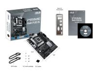 ASUS PRIME B660-PLUS D4 - Moderkort - ATX - LGA1700-uttag - B660 Chipuppsättning - USB 3.2 Gen 1, USB 3.2 Gen 2, USB-C Gen 2x2 - 2.5 Gigabit LAN - inbyggda grafiken (CPU krävs) - HD-ljud (8 kanaler)