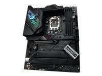 ASUS ROG STRIX Z690-F GAMING WIFI - Moderkort - ATX - LGA1700-uttag - Z690 Chipuppsättning - USB-C Gen 2x2, USB 3.2 Gen 1, USB 3.2 Gen 2, USB-C Gen2 - 2.5 Gigabit LAN, Wi-Fi, Bluetooth - inbyggda grafiken (CPU krävs) - HD-ljud (8 kanaler)