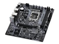 ASRock H610M-HDV/M.2 - Moderkort - micro ATX - LGA1700-uttag - H610 Chipuppsättning - USB 3.2 Gen 1 - Gigabit LAN - inbyggda grafiken (CPU krävs) - HD-ljud (8 kanaler)