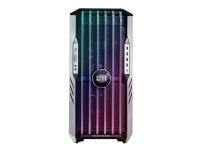 Cooler Master HAF 700 EVO - Tower - SSI EEB - genomskinlig sidopanel (härdat glas) - ingen strömförsörjning (ATX) - titangrå - USB/ljud