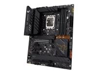 ASUS TUF GAMING Z690-PLUS D4 - Moderkort - ATX - LGA1700-uttag - Z690 Chipuppsättning - USB-C Gen2, USB-C Gen1, USB 3.2 Gen 1, USB 3.2 Gen 2, USB-C Gen 2x2 - 2.5 Gigabit LAN - inbyggda grafiken (CPU krävs) - HD-ljud (8 kanaler)