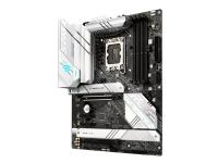 ASUS ROG STRIX B660-A GAMING WIFI D4 - Moderkort - ATX - LGA1700-uttag - B660 Chipuppsättning - USB-C Gen 2x2, USB 3.2 Gen 1, USB-C Gen1, USB 3.2 Gen 2, USB-C Gen2 - 2.5 Gigabit LAN, Wi-Fi 6, Bluetooth - inbyggda grafiken (CPU krävs) - HD-ljud (8 kanaler)