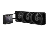 MSI MEG CORELIQUID S360 - Kylsystem med vätska till processorn - Elementstorlek: 360 mm - (för: LGA1156, AM2, AM2+, AM3, LGA1155, AM3+, LGA2011, FM1, FM2, LGA1150, FM2+, LGA2011-3, LGA1151, AM4, LGA2066, TR4, SP3, sTR4, LGA1200, LGA1700) - 120 mm