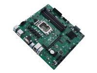 ASUS PRO B660M-C D4-CSM - Moderkort - micro ATX - LGA1700-uttag - B660 Chipuppsättning - USB 3.2 Gen 1, USB-C Gen1 - Gigabit LAN - inbyggda grafiken (CPU krävs) - HD-ljud (8 kanaler)