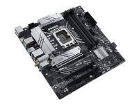 ASUS PRIME B660M-A WIFI D4 - Moderkort - micro ATX - LGA1700-uttag - B660 Chipuppsättning - USB 3.2 Gen 2, USB 3.2 Gen 1, USB-C Gen1 - Gigabit LAN, Wi-Fi 6, Bluetooth - inbyggda grafiken (CPU krävs) - HD-ljud (8 kanaler)