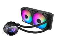 ASUS ROG STRIX LC II 240 ARGB - Kylsystem med vätska till processorn - Elementstorlek: 240 mm - (för: LGA1156, LGA1155, LGA2011, LGA1150, LGA2011-3, LGA1151, AM4, LGA2066, TR4, LGA1200, LGA1700) - 120 mm