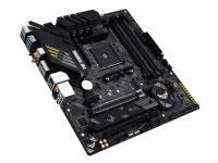 ASUS TUF GAMING B550M-PLUS WIFI II - Moderkort - micro ATX - Socket AM4 - AMD B550 Chipuppsättning - USB-C Gen2, USB 3.2 Gen 1, USB 3.2 Gen 2 - 2.5 Gigabit LAN, Wi-Fi 6, Bluetooth - inbyggda grafiken (CPU krävs) - HD-ljud (8 kanaler)