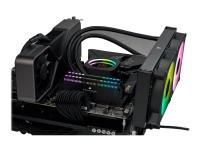 CORSAIR Dominator Platinum RGB - DDR5 - sats - 32 GB: 2 x 16 GB - DIMM 288-pin - 3100 MHz / PC5-49600 - CL36 - 1.3 V - ej buffrad - icke ECC - svart