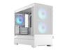 Fractal Design Pop Mini Air RGB - White TG Clear Tint - Chassi - Miditower - Vit