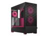 Fractal Design Pop Air Rgb Magenta Core Clear Glass Atx Rosa, Svart