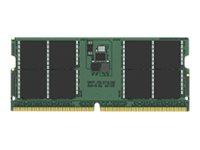 Kingston - DDR5 - modul - 32 GB - SO DIMM 262-pin - 4800 MHz / PC5-38400 - CL40 - 1.1 V - ej buffrad - icke ECC - för Dell Inspiron 14, 16  Precision 34XX  Vostro 7620  HP ZBook Power G9, Studio G9