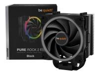 be quiet! Pure Rock 2 FX - Processorkylare - (för: LGA1150, LGA1151, LGA1155, LGA1200, LGA1700, LGA2011, LGA2011-3 (Square ILM), LGA2066, AM4, AM5) - aluminium med kopparbas - 120 mm