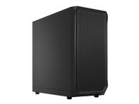 Fractal Design Focus 2 RGB - Tower - ATX - ingen strömförsörjning (ATX) - heltäckande svart - USB/ljud