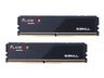G.Skill Flare X5 - DDR5 - sats - 32 GB: 2 x 16 GB - DIMM 288-pin låg - 3000 MHz / PC5-48000 - CL32 - 1.35 V - ej buffrad - icke ECC - mattsvart
