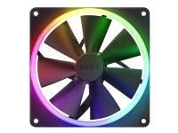 NZXT F Series F140 RGB - Lådfläkt - 140 mm - mattsvart