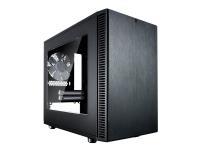 Fractal Design Define Nano S - Window - Tower - ITX - genomskinlig sidopanel - ingen strömförsörjning (ATX) - svart - USB/ljud