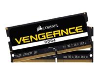 CORSAIR Vengeance - DDR4 - sats - 16 GB: 2 x 8 GB - SO DIMM 260-pin - 2666 MHz / PC4-21300 - CL18 - 1.2 V - ej buffrad - icke ECC