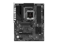 ASRock B650 PG Lightning - Moderkort - ATX - Socket AM5 - AMD B650 Chipuppsättning - USB-C 3.2 Gen 2x2, USB-C 3.2 Gen2, USB 3.2 Gen 1 - 2.5 Gigabit LAN - inbyggda grafiken (CPU krävs) - HD-ljud (8 kanaler)