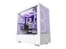 NZXT H5 Flow Matte White - Chassi - Miditower - Vit