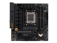 ASUS TUF Gaming B650M-Plus WIFI - Moderkort - micro ATX - Socket AM5 - AMD B650 Chipuppsättning - USB-C 3.2 Gen 2x2, USB 3.1 Gen 2, USB 3.2 Gen 2, USB-C 3.2 Gen 1 - 2.5 Gigabit LAN, Bluetooth - inbyggda grafiken (CPU krävs) - HD-ljud (8 kanaler)