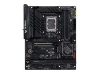 ASUS TUF Gaming Z790-Plus WiFi D4 - Moderkort - ATX - LGA1700-uttag - Z790 Chipuppsättning - USB-C 3.2 Gen 2x2, USB 3.2 Gen 2, USB 3.2 Gen 1, USB-C 3.2 Gen2 - 2.5 Gigabit LAN, Wi-Fi 6, Bluetooth - inbyggda grafiken (CPU krävs) - HD-ljud (8 kanaler)