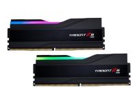 G.Skill Trident Z5 RGB - DDR5 - sats - 32 GB: 2 x 16 GB - DIMM 288-pin - 8000 MHz / PC5-64000 - CL38 - 1.45 V - ej buffrad - icke ECC - mattsvart