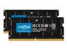 Crucial Classic SODIMM DDR5-5200 - 64GB - CL42 - Dual Channel (2 pcs) - Svart