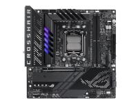 ASUS ROG Crosshair X670E Gene - Moderkort - micro ATX - Socket AM5 - AMD X670E Chipuppsättning - USB 3.2 Gen 2, USB4, USB-C 3.2 Gen2, USB-C 3.2 Gen 2x2 - 2.5 Gigabit LAN, Bluetooth, Wi-Fi - inbyggda grafiken (CPU krävs) - HD-ljud (8 kanaler)