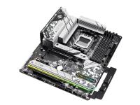 ASRock X670E Steel Legend - Moderkort - ATX - Socket AM5 - AMD X670 Chipuppsättning - USB-C 3.2 Gen2, USB-C 3.2 Gen 2x2, USB 3.2 Gen 1, USB 3.2 Gen 2 - 2.5 Gigabit LAN, Gigabit LAN, Wi-Fi - inbyggda grafiken (CPU krävs) - HD-ljud (8 kanaler)