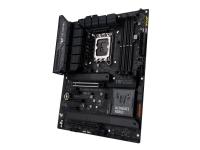 ASUS TUF GAMING Z790-PLUS WIFI - Moderkort - ATX - LGA1700-uttag - Z790 Chipuppsättning - USB-C 3.2 Gen 2x2, USB-C 3.2 Gen2, USB 3.2 Gen 1, USB 3.2 Gen 2 - 2.5 Gigabit LAN, Wi-Fi 6E, Bluetooth - inbyggda grafiken (CPU krävs) - HD-ljud (8 kanaler)