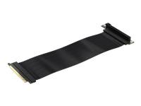 CORSAIR Premium Extension - PCI Express x16-kabel - PCI Express 4.0 x16 (hane) till PCI Express 4.0 x16 (hona) högervinklad - 30 cm