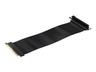 CORSAIR Premium Extension - PCI Express x16-kabel - PCI Express 4.0 x16 (hane) till PCI Express 4.0 x16 (hona) högervinklad - 30 cm