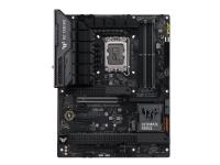 ASUS TUF GAMING Z790-PLUS WIFI - Moderkort - ATX - LGA1700-uttag - Z790 Chipuppsättning - USB4, USB-C 3.2 Gen 2x2, USB-C 3.2 Gen2, USB 3.2 Gen 2, USB 3.2 Gen 1 - 2.5 Gigabit LAN, Wi-Fi, Bluetooth - inbyggda grafiken (CPU krävs) - HD-ljud (8 kanaler)