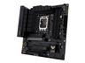 ASUS TUF GAMING B760M-PLUS WIFI D4 - Moderkort - micro ATX - LGA1700-uttag - B760 Chipuppsättning - USB 3.2 Gen 1, USB 3.2 Gen 2, USB-C 3.2 Gen 2x2 - 2.5 Gigabit LAN, Wi-Fi 6, Bluetooth - inbyggda grafiken (CPU krävs) - HD-ljud (8 kanaler)