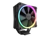 NZXT T120 RGB - Processorkylare - (för: LGA115x Socket, LGA1200, LGA1700, AM4, AM5) - aluminium och koppar - 120 mm - svart
