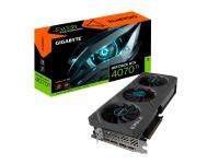 Gigabyte GV-N4070EAGLE OC-12GD 12 GB, GDDR6X, 192 bitar, 7680 x 4320 pixlar, PCI Express 4.0