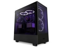 NZXT H5 Flow, Midi Tower, PC, Svart, ATX, micro ATX, Mini-ITX, 120,140 mm, 2x 120 mm, 2x 140 mm