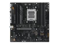 ASUS TUF GAMING A620M-PLUS - Moderkort - micro ATX - Socket AM5 - AMD A620 Chipuppsättning - USB 3.1 Gen 1, USB-C 3.2 Gen 1 - 2.5 Gigabit LAN - inbyggda grafiken (CPU krävs) - HD-ljud (8 kanaler)