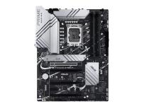 ASUS PRIME Z790-P - Moderkort - ATX - LGA1700-uttag - Z790 Chipuppsättning - USB 3.2 Gen 1, USB 3.2 Gen 2, USB-C 3.2 Gen2, USB-C 3.2 Gen 2x2 - 2.5 Gigabit LAN - inbyggda grafiken (CPU krävs) - HD-ljud (8 kanaler)