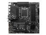 MSI PRO B760M-A WIFI DDR4 - Moderkort - micro ATX - LGA1700-uttag - B760 Chipuppsättning - USB 3.2 Gen 2, USB 3.2 Gen 1, USB-C 3.2 Gen 1 - 2.5 Gigabit LAN, Wi-Fi 6E, Bluetooth - inbyggda grafiken (CPU krävs) - HD-ljud (8 kanaler)