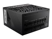 MSI MPG A1000G PCIE5 - Nätaggregat (intern) - ATX12V / EPS12V - 80 PLUS Gold - AC 100-240 V - 1000 Watt - aktive PFC