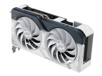 ASUS Dual GeForce RTX 4060 Ti 8GB - White OC Edition - grafikkort - GeForce RTX 4060 Ti - 8 GB GDDR6 - PCIe 4.0 - HDMI, 3 x DisplayPort - vit