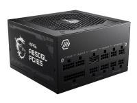 MSI MAG A850GL PCIE5 - Nätaggregat (intern) - ATX12V 3.0/ EPS12V - 80 PLUS Gold - AC 100-240 V - 850 Watt - aktive PFC