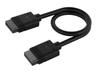 Corsair iCUE LINK - Ström-/datakabel - CORSAIR iCUE-länk till CORSAIR iCUE-länk - 20 cm (paket om 2)