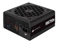 CORSAIR RMe Series RM750e - Nätaggregat (intern) - ATX12V 3.0/ EPS12V - 80 PLUS Gold - AC 100-240 V - 750 Watt - Europa