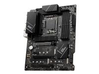 MSI PRO Z790-P WIFI - Moderkort - ATX - LGA1700-uttag - Z790 Chipuppsättning - USB-C Gen 2x2, USB 3.2 Gen 2, USB 3.2 Gen 1, USB-C Gen2 - 2.5 Gigabit LAN, Wi-Fi 6, Bluetooth - inbyggda grafiken (CPU krävs) - HD-ljud (8 kanaler)