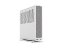 Fractal Design Ridge - SFF - mini ITX - ingen strömförsörjning (SFX12V/SFX-L12V) - vit - USB/ljud